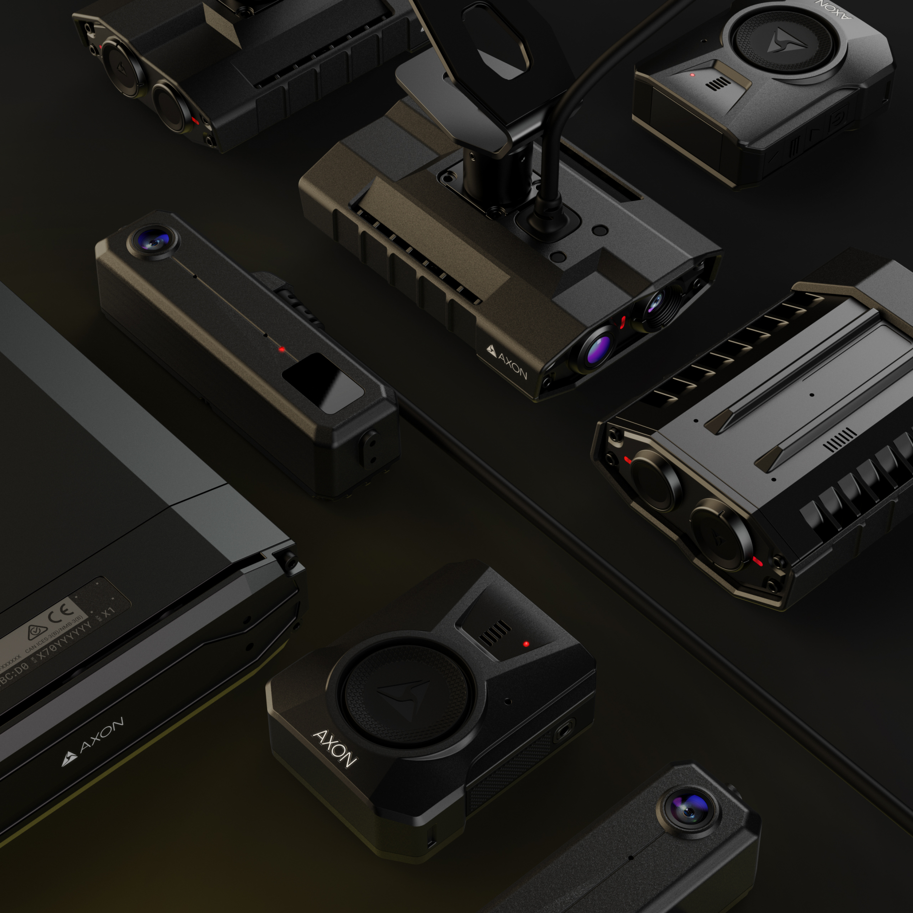 Axon InCar Public Safety Camera System Mixer Design